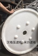 廂式壓濾機濾板的作用